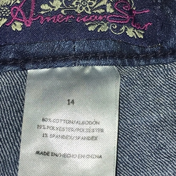 American Star Stretch Jeans Woman’s 14 - Picture 3 of 7